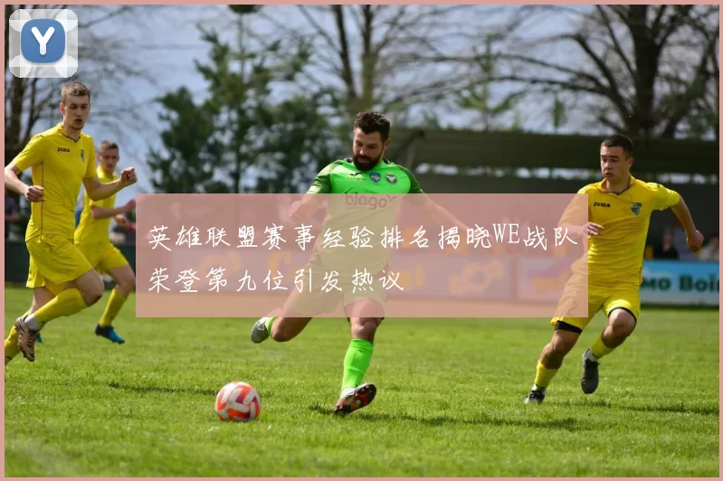 英雄联盟赛事经验排名揭晓WE战队荣登第九位引发热议