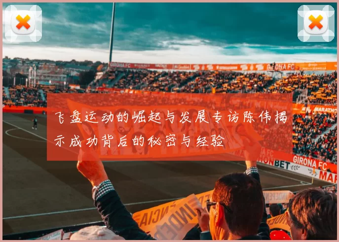 飞盘运动的崛起与发展专访陈伟揭示成功背后的秘密与经验